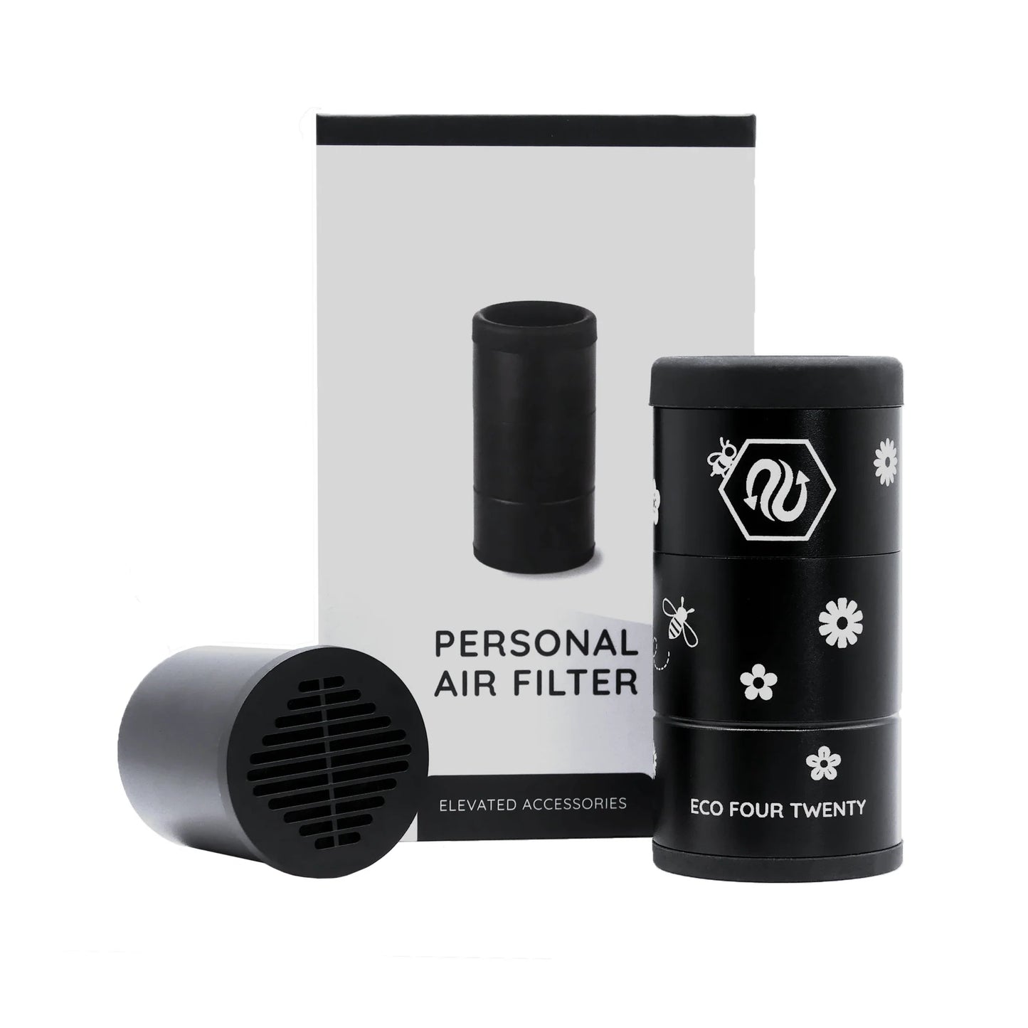 Limited Edition Flower Power Engraved Eco Four Twenty Air Filter