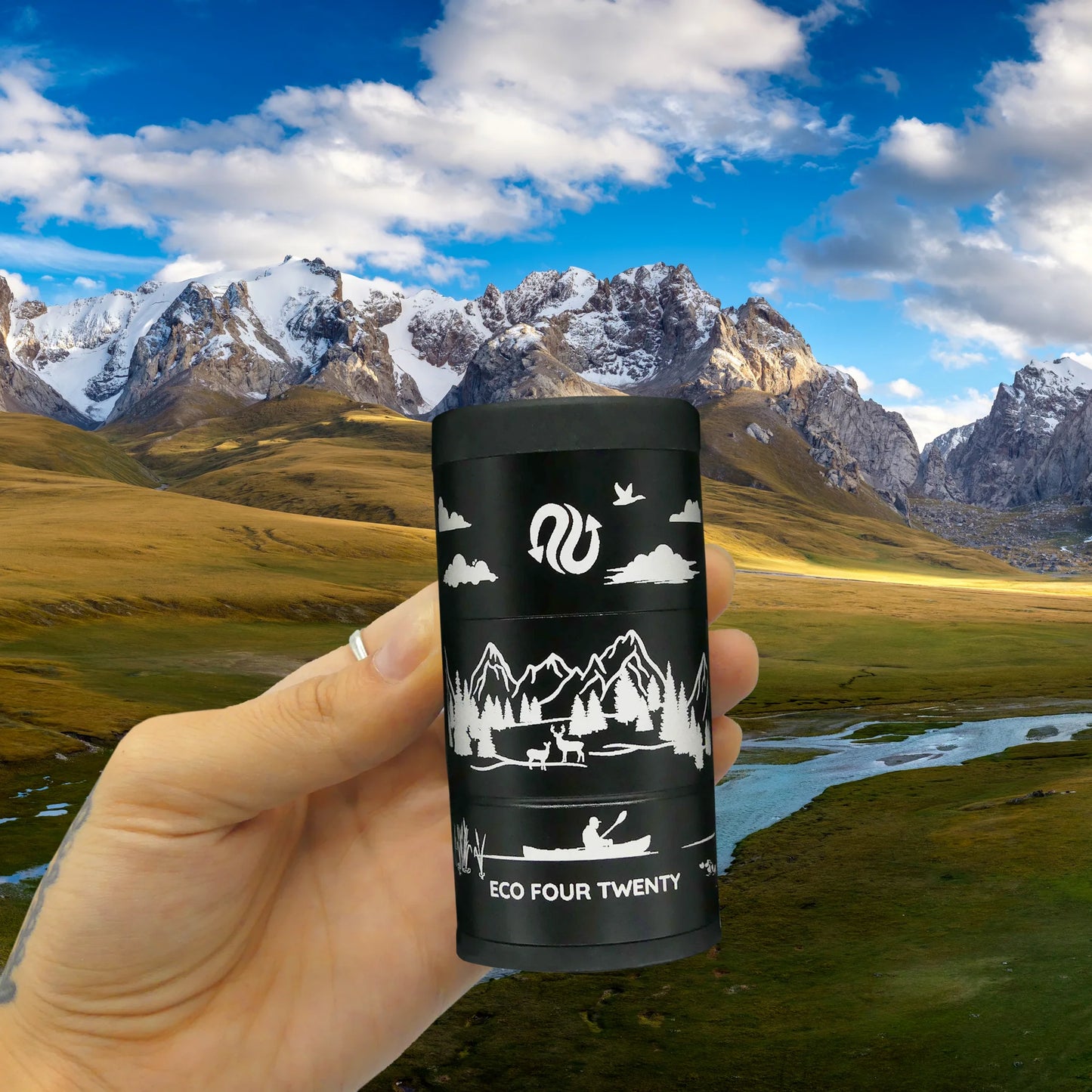 Limited Edition Adventurer Engraved Eco Four Twenty Air Filter