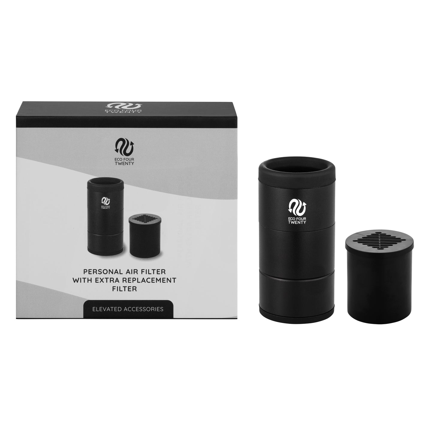 Personal Air Filter + Extra Replacement Cartridge (Beautiful Gift Set Packaging!)