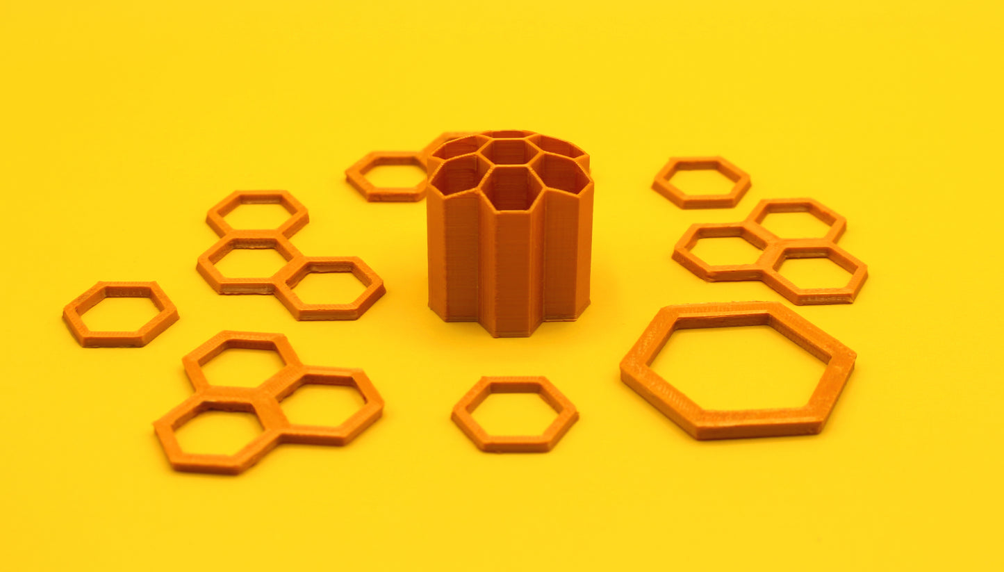 (SET OF 2) ECO FRIENDLY 3D PRINTED PEN AND CART STANDS